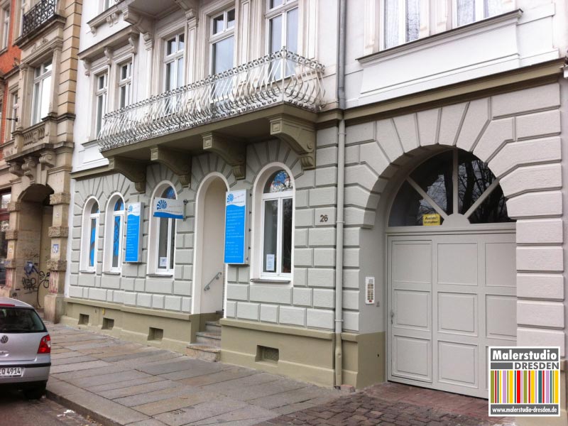 Fassadensanierung und Neugestaltung EG-Bereich